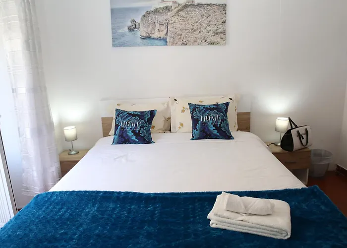 Quarto em Acomodações Particulares Bedroom Elegance Blue